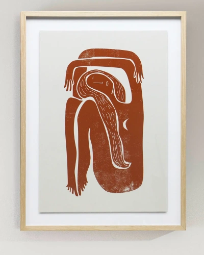 Интерьерный постер "Moon River"