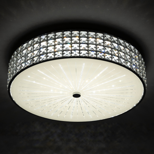 Citilux Портал CL32418G1 LED RGB Люстра хрустальная с пультом Хром фото 7 Citilux Портал CL32418G1 LED RGB Люстра хрустальная с пультом Хром фото 7