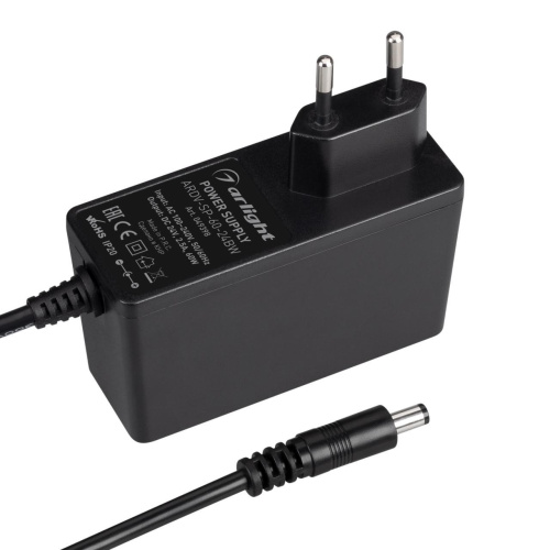 Блок питания ARDV-SP-60-24BW (24V, 2.5A, 60W) Arlight 049398 Блок питания ARDV-SP-60-24BW (24V, 2.5A, 60W) Arlight 049398
