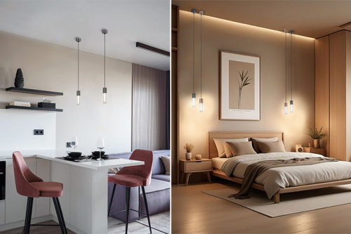 IT014-0204 dark silver светильник подвесной фото 4