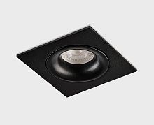 DE-201 black светильник встраиваемый поворотный