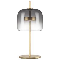804918 Настольная лампа CUPOLA LED 9W 450LM ЗОЛОТО/ДЫМЧАТЫЙ 3000K
