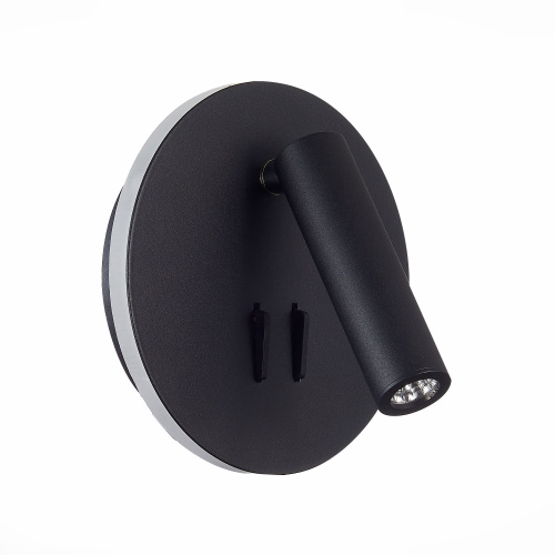 SL1586.413.01 Светильник настенный Черный LED 1*8W 3000K 624Lm Ra>80 24° IP20 L-xW155xH155 170-240V Настенные светильники фото 10
