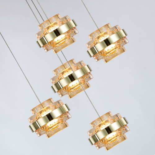 Подвесной светильник MD22030002-5A gold/champagne фото 3 Подвесной светильник MD22030002-5A gold/champagne фото 3