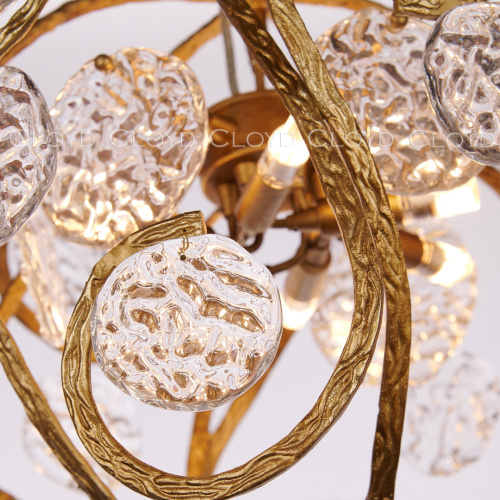 Люстра Cloyd MAZE C6 / Ø45 см - латунь (арт.10446) фото 2 Люстра Cloyd MAZE C6 / Ø45 см - латунь (арт.10446) фото 2