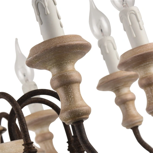 Подвесная люстра Arte Lamp WOODSTOCK A1700LM-8BR фото 3
