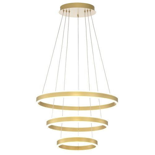 Citilux Дуэт CL719652 LED Люстра подвесная с пультом Золото фото 2 Citilux Дуэт CL719652 LED Люстра подвесная с пультом Золото фото 2