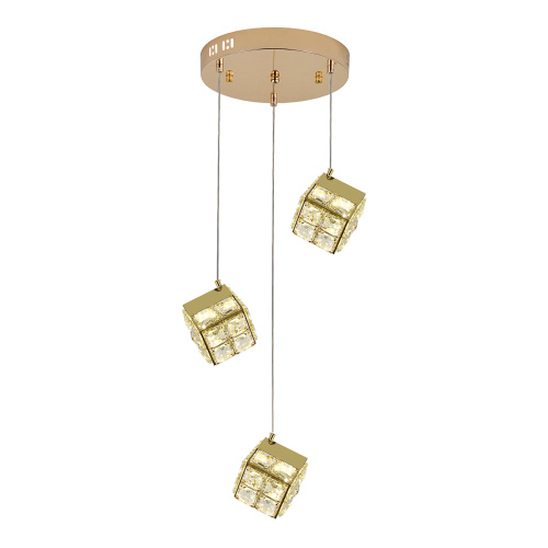 Подвесной светильник 12048/3P Gold фото 4