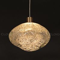 Подвесной светильник Cloyd VOCAL P1 / латунь - прозрачн. стекло (арт.11345)