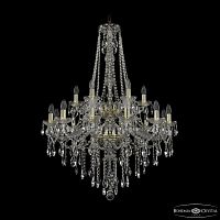 Люстра хрустальная 1415/12+6/300/h-112/2d G