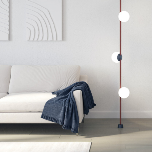 DK5551-BK Cветильник для трека-ремня Belty, серия Orb, со светодиодом, D150*H147мм, 48V DC, 10W, RA90, 120°, 3000K, IP20, белый, акрил фото 11