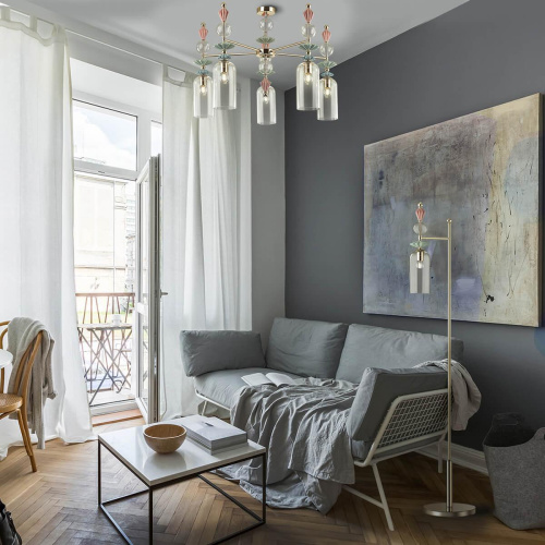 Подвесная люстра Odeon Light Classic Bizet 4855/5C фото 6 Подвесная люстра Odeon Light Classic Bizet 4855/5C фото 6