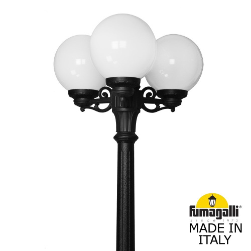 Fumagalli Садово-парковый фонарь FUMAGALLI RICU BISSO/G250 3L G25.157.S30.AYE27 фото 2 Fumagalli Садово-парковый фонарь FUMAGALLI RICU BISSO/G250 3L G25.157.S30.AYE27 фото 2