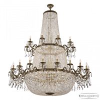 Люстра хрустальная AL2111H201/20+10/160OL/2D AGB Bohemia Ivele Crystal (Богемия Ивеле Кристалл)