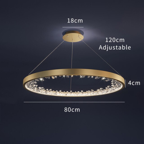 Люстра XD-80 gold фото 4 Люстра XD-80 gold фото 4