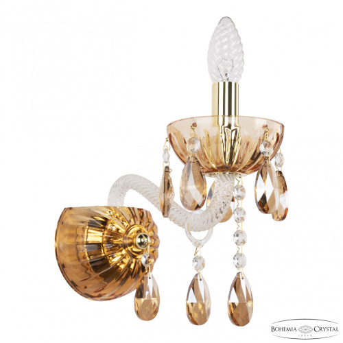 Бра хрустальные 5413B/1/165 G Amber/M-1H K721 Bohemia Ivele Crystal (Богемия Ивеле Кристалл) фото 2 Бра хрустальные 5413B/1/165 G Amber/M-1H K721 Bohemia Ivele Crystal (Богемия Ивеле Кристалл) фото 2