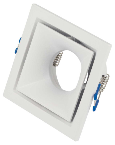 Светильник встраиваемый алюминиевый ЭРА KL101 WH под лампу MR16 GU5.3 белый Б0055586 фото 4