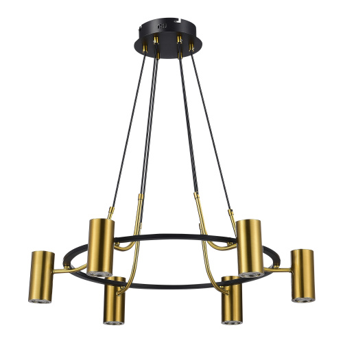 SL1215.403.06 Светильник подвесной ST-Luce Черный, Латунь/Латунь GU10 6*5W 4000K TALIA фото 3