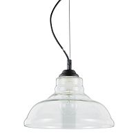 Подвесной светильник Ideal Lux Bistro SP1 Plate Trasparente 112336