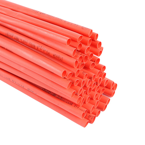 Термоусадочная трубка STEKKER 5,0/2,5 мм, длина 100 см., усадка 2:1, красный HST-525-100RD фото 4