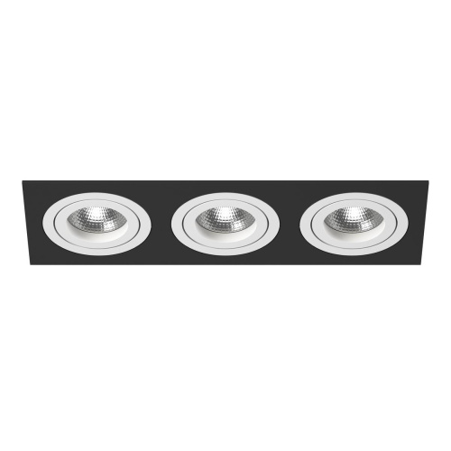 Комплект из светильника и рамки Lightstar Intero 16 (217537+217606+217606+217606) i537060606