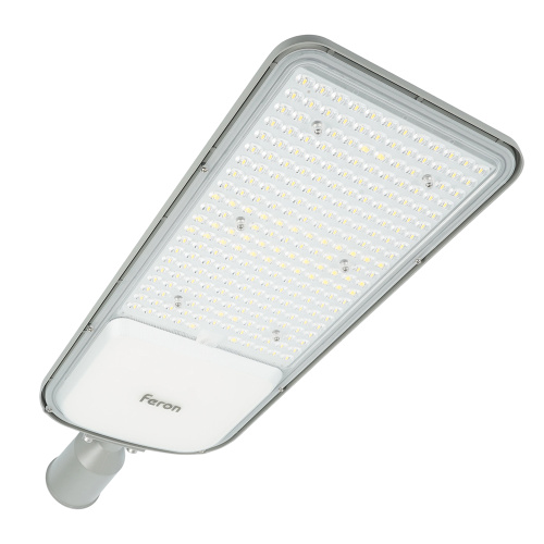 Светодиодный уличный консольный светильник Feron SP3050 200W 5000K 230V, серый фото 7