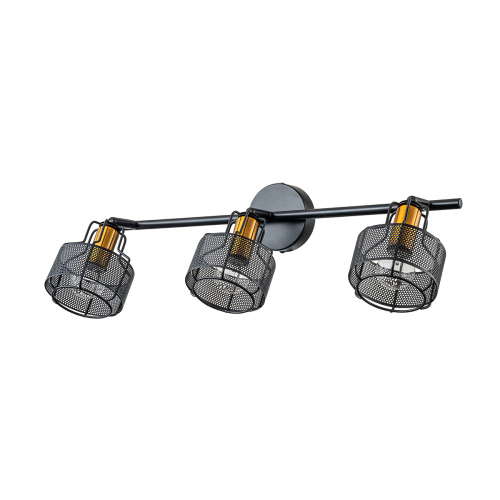 Настенно-потолочный свет Escada 1100/3A E14*40W Black/Gold фото 2 Настенно-потолочный свет Escada 1100/3A E14*40W Black/Gold фото 2