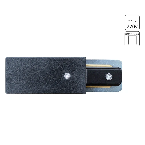 Коннектор-токопровод для шинопровода Arte Lamp TRACK ACCESSORIES A160206 Коннектор-токопровод для шинопровода Arte Lamp TRACK ACCESSORIES A160206