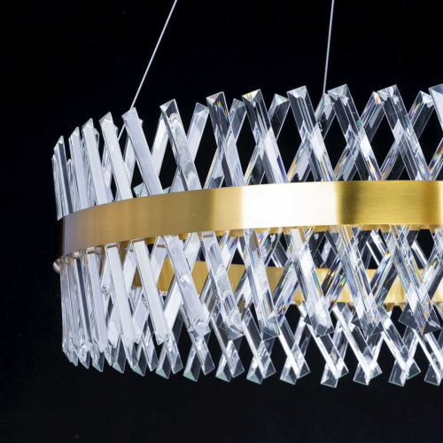 Подвесная светодиодная люстра Citilux Ричард бронза CL336083 фото 10