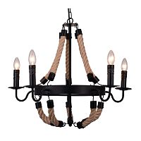 Подвесная люстра Arte Lamp MARSIGLIA A8956LM-5BK