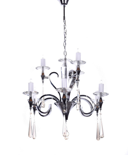 Хрустальная подвесная люстра Lumina Deco Arterro LDP 8136-9 фото 4 Хрустальная подвесная люстра Lumina Deco Arterro LDP 8136-9 фото 4