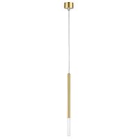 747143 Люстра TUBO LED 5W 280LM 360G ЗОЛОТО 4000K