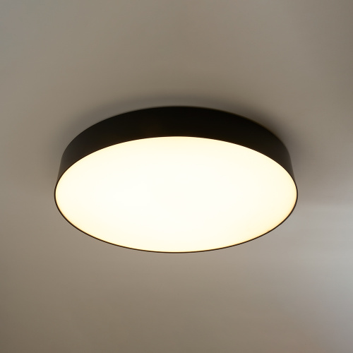 Светодиодный управляемый светильник Feron AL6200 “Simple matte” тарелка 60W 3000К-6500K черный фото 6