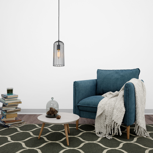 Подвесной светильник Escada 10198/1S E27*60W Black фото 6 Подвесной светильник Escada 10198/1S E27*60W Black фото 6