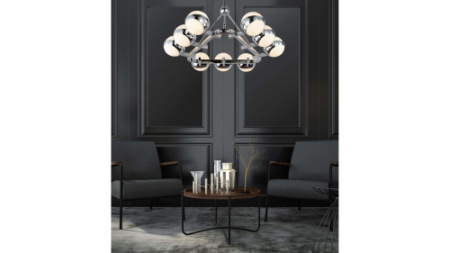 Подвесной светильник Lumina Deco Optimus LDP 6038-9 CHR фото 2