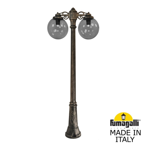 Fumagalli Садово-парковый фонарь FUMAGALLI GIG BISSO/G300 2L DN G30.156.S20.BZE27DN Fumagalli Садово-парковый фонарь FUMAGALLI GIG BISSO/G300 2L DN G30.156.S20.BZE27DN