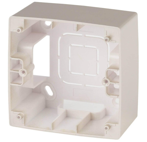 Коробка для накладного монтажа 1-постовая ЭРА 12 12-6101-04 Б0043163 Коробка для накладного монтажа 1-постовая ЭРА 12 12-6101-04 Б0043163