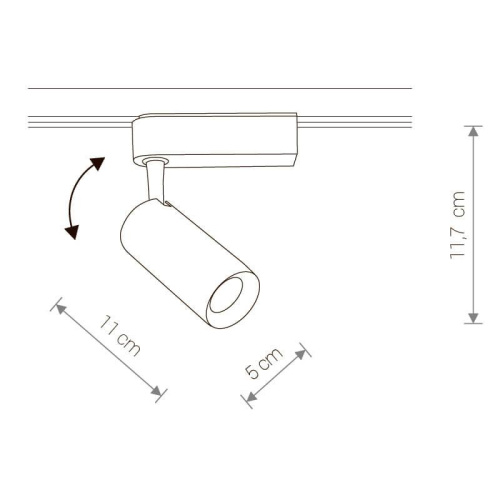 Трековый светодиодный светильник Nowodvorski Profile Iris 9002 фото 2 Трековый светодиодный светильник Nowodvorski Profile Iris 9002 фото 2