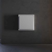 Клавиша для выключателя/переключателя одноклавишного, S70 (серый) Voltum VLS000116