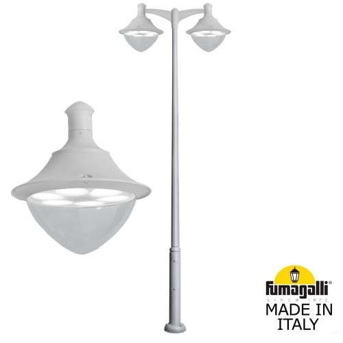 Fumagalli Парковый фонарь FUMAGALLI EKTOR 4000/MIDIPILAR/VIVI 2L LED GX-53 V50.372.A20.LXD6L Fumagalli Парковый фонарь FUMAGALLI EKTOR 4000/MIDIPILAR/VIVI 2L LED GX-53 V50.372.A20.LXD6L