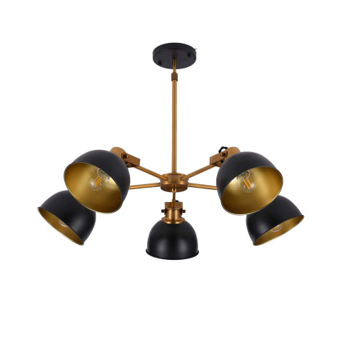 Подвесной светильник Lumina Deco Belmonti LDP D017-5 BK фото 5 Подвесной светильник Lumina Deco Belmonti LDP D017-5 BK фото 5