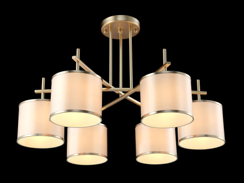 Crystal Lux Люстра Crystal Lux SERGIO PL6 GOLD фото 5 Crystal Lux Люстра Crystal Lux SERGIO PL6 GOLD фото 5