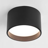 Накладной акцентный светильник черный 25123/LED