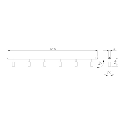 Module System Трековый светильник 24W 3000K (черный) 85178/01 фото 10 Module System Трековый светильник 24W 3000K (черный) 85178/01 фото 10