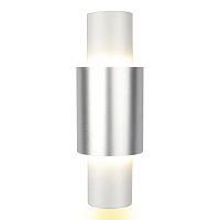 Потолочный светильник Escada 20037SMU/01 LED 7+3+3W 4000K белый/серебро