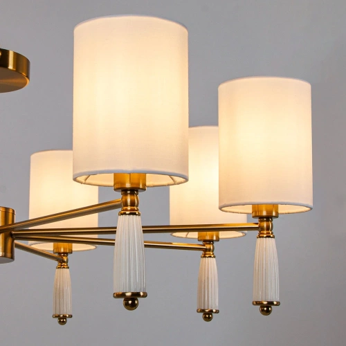 Люстра на штанге Arte Lamp WAVERLEY A4102PL-8PB фото 3