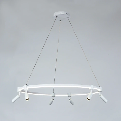 Подвесная люстра Arte Lamp RING A2186SP-1WH фото 2 Подвесная люстра Arte Lamp RING A2186SP-1WH фото 2
