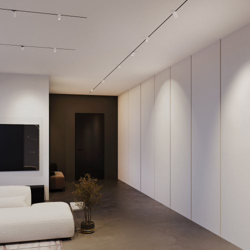 Mini Magnetic Трековый светильник 5W 3000K белый/черный 85201/01 фото 2 Mini Magnetic Трековый светильник 5W 3000K белый/черный 85201/01 фото 2