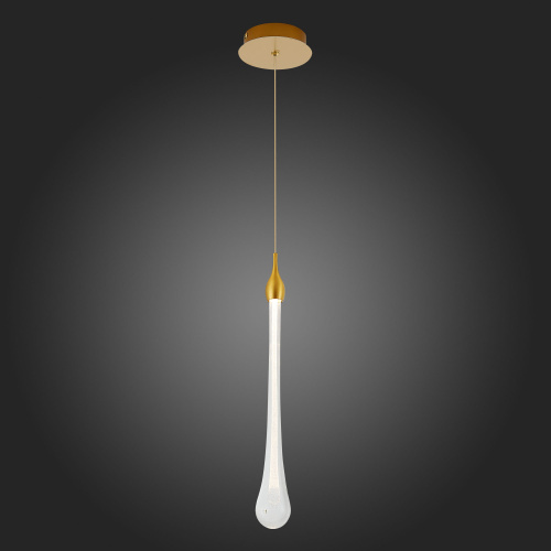 SL6103.203.01 Подвес ST-Luce Золотистый/Прозрачный LED 1*3W 4000K Faenza фото 4