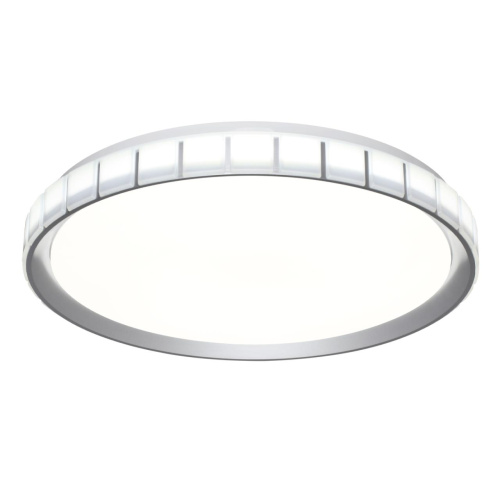7696/ELN PALE SN 90 Светильник пластик/серебристый LED 76Вт 3000/4000/6000К D495 IP43 CCT KUPI SILVER фото 3